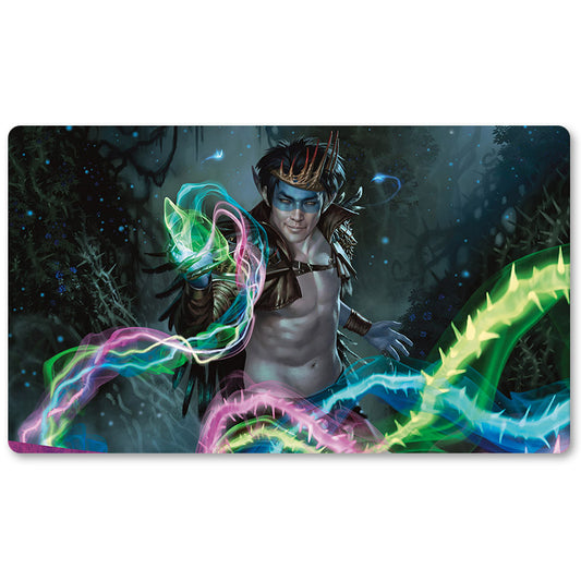 Board Game Peripheral- OKO,THE TRICKSTER  -MTG Playmat Size 23.6X13.7in Play mats Compatible for TCG RPG CCG Trading Card Game