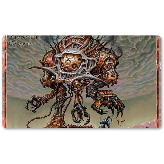 Magic The Gathering Peripheral- Phyrexian Colossus  -MTG Playmat Size 23.6X13.7in Play mats Compatible for TCG RPG CCG Trading Card Game