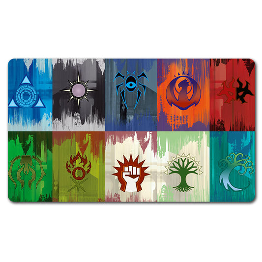 Board Game Peripheral- MTG -MTG Playmat Size 23.6X13.7in Play mats Compatible for TCG RPG CCG Trading Card Game