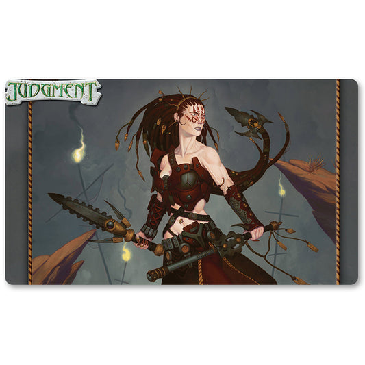 Board Game Peripheral- Jeska, Warrior Adept  -MTG Playmat Size 23.6X13.7in Play mats Compatible for TCG RPG CCG Trading Card Game