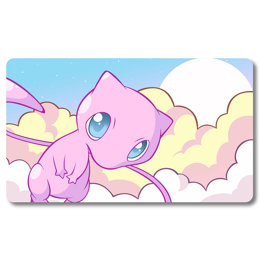 PTCG dream Playmat - Pokemon Size 23.6X13.7in Play mats Compatible for TCG MTG RPG CCG Trading Card Game