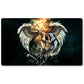 Brettspiel-Peripheriegerät – Warrior Angel – MTG-Spielmatte, Größe 59,9 x 34,9 cm, kompatibel mit TCG, RPG, CCG, Sammelkartenspiel