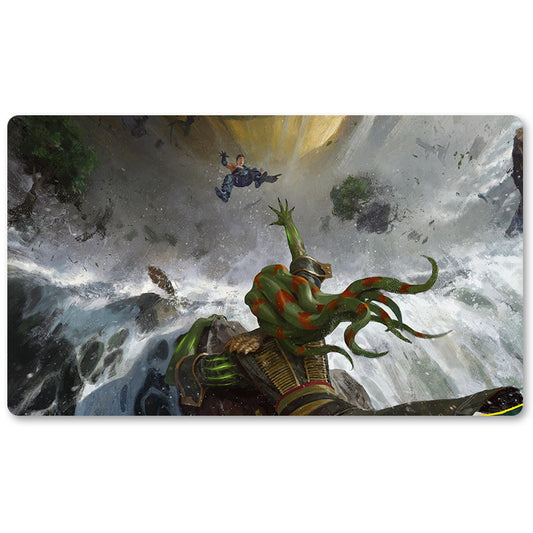 Board Game Peripheral- Perilous Voyage  -MTG Playmat Size 23.6X13.7in Play mats Compatible for TCG RPG CCG Trading Card Game