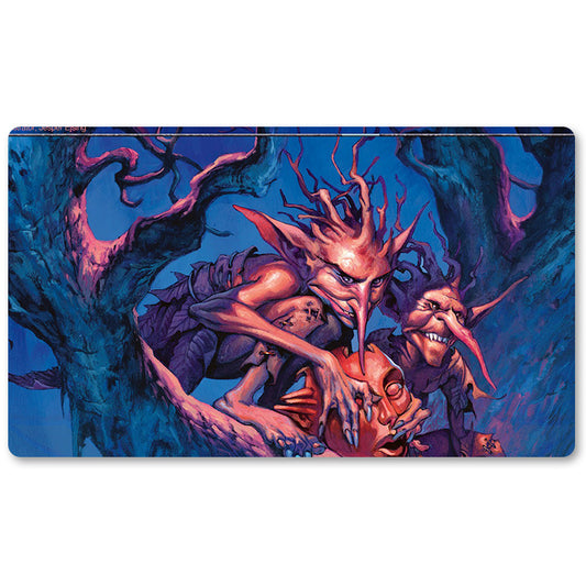 Board Game Peripheral- Aerie-Ouphes -MTG Playmat Size 23.6X13.7in Play mats Compatible for TCG RPG CCG Trading Card Game