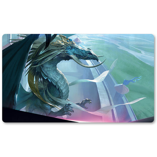 Magic The Gathering Peripheral- Arcades -MTG Playmat Size 23.6X13.7in Play mats Compatible for TCG RPG CCG Trading Card Game