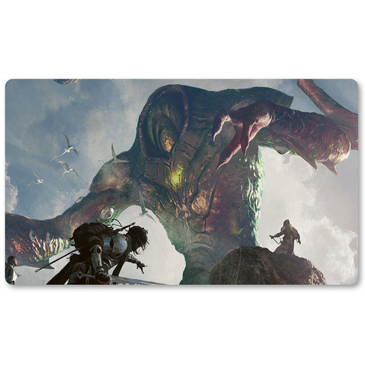 Magic The Gathering Peripheral- Rise of the Eldrazi-MTG Playmat Size 23.6X13.7in Play mats Compatible for TCG RPG CCG Trading Card Game