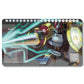 Brettspiel-Peripheriegerät – 89536587 – Digimon-Spielmatte, Größe 59,9 x 34,9 cm. Spielmatten, kompatibel mit TCG, DTCG, CCG, Sammelkartenspiel