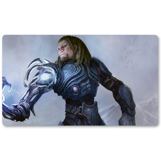 Board Game Peripheral- Tezzeret the Seeker -MTG Playmat Size 23.6X13.7in Play mats Compatible for TCG RPG CCG Trading Card Game