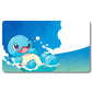 Board Game Squirtle Playmat - Pokemon Size 23.6X13.7in Play mats Compatible for TCG MTG RPG CCG Trading Card Game