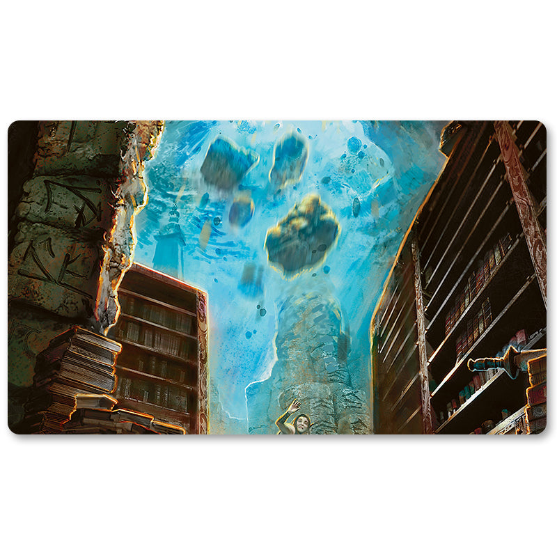 Magic The Gathering Peripheral- ARCHIVE-TRAP -MTG Playmat Size 23.6X13.7in Play mats Compatible for TCG RPG CCG Trading Card Game