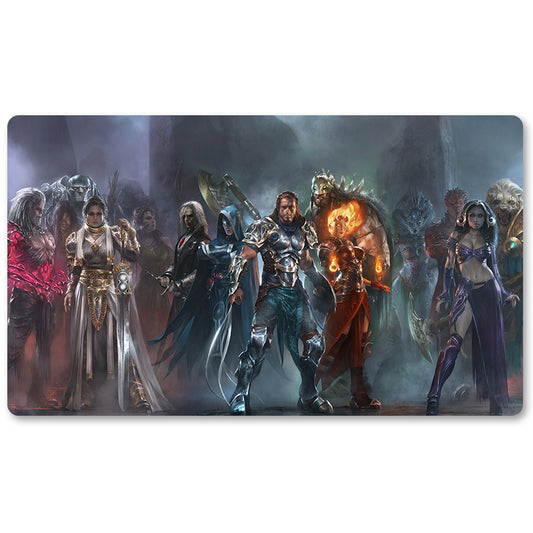 Magic The Gathering Peripheral- Planeswalkers  -MTG Playmat Size 23.6X13.7in Play mats Compatible for TCG RPG CCG Trading Card Game