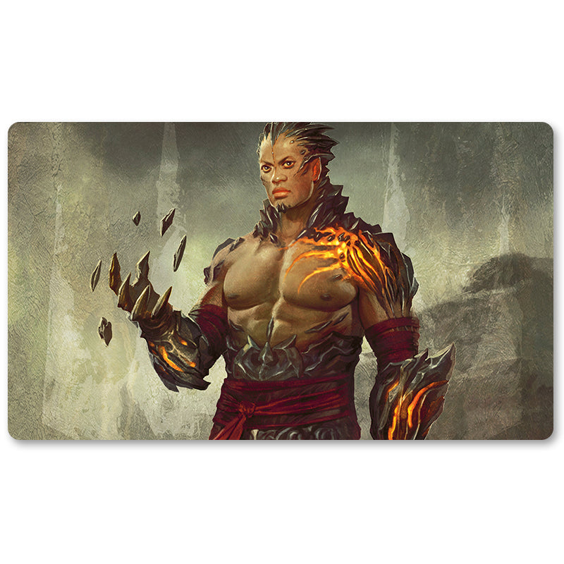 Board Game Peripheral- Koth of the Hammer  -MTG Playmat Size 23.6X13.7in Play mats Compatible for TCG RPG CCG Trading Card Game