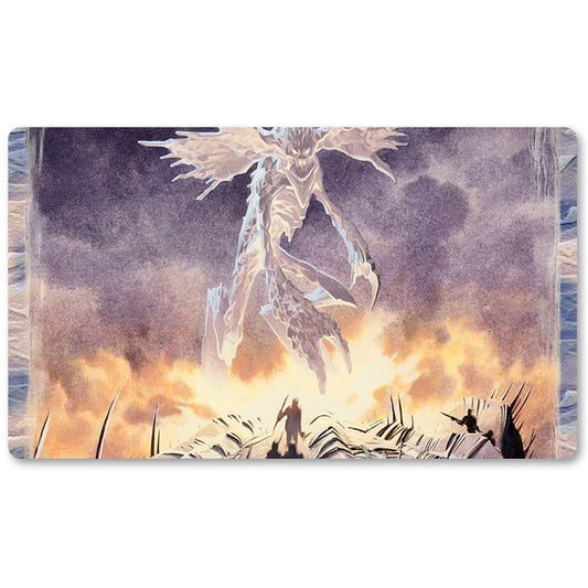 Magic The Gathering Peripheral- Bringer-Of-The-White-Dawn -MTG Playmat Size 23.6X13.7in Play mats Compatible for TCG RPG CCG Trading Card Game