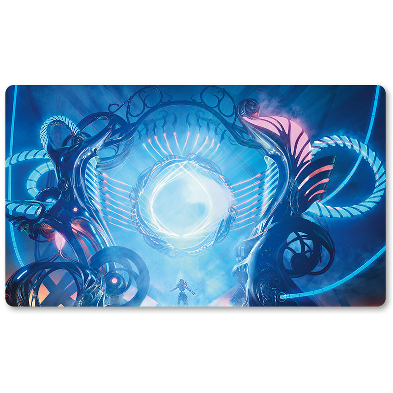 Magic The Gathering Peripheral- Planar Bridge  -MTG Playmat Size 23.6X13.7in Play mats Compatible for TCG RPG CCG Trading Card Game