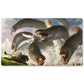 Board Game Peripheral- Apocalypse Hydra -MTG Playmat Size 23.6X13.7in Play mats Compatible for TCG RPG CCG Trading Card Game
