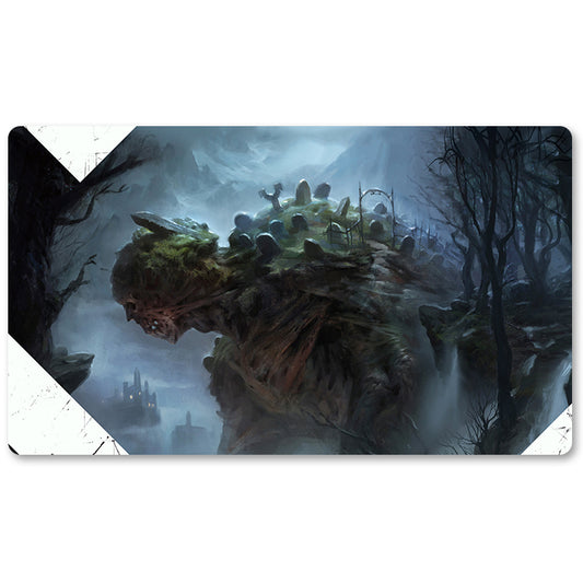 Board Game Peripheral- Soul of Innistrad -MTG Playmat Size 23.6X13.7in Play mats Compatible for TCG RPG CCG Trading Card Game