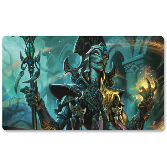 Magic The Gathering Peripheral- KADENA, SLINKING SORCERER  -MTG Playmat Size 23.6X13.7in Play mats Compatible for TCG RPG CCG Trading Card Game