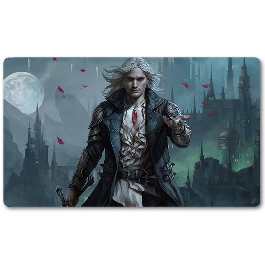 Board Game Peripheral- SORIN MARKOV  -MTG Playmat Size 23.6X13.7in Play mats Compatible for TCG RPG CCG Trading Card Game