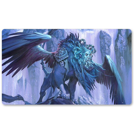 Magic The Gathering Peripheral- Prognostic-Sphinx  -MTG Playmat Size 23.6X13.7in Play mats Compatible for TCG RPG CCG Trading Card Game