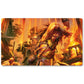 Peripheriegerät für Brettspiele – Volcanic Fallout – MTG-Spielmattengröße: 59,9 x 34,9 cm. Spielmatten, kompatibel mit TCG, RPG, CCG, Sammelkartenspiel