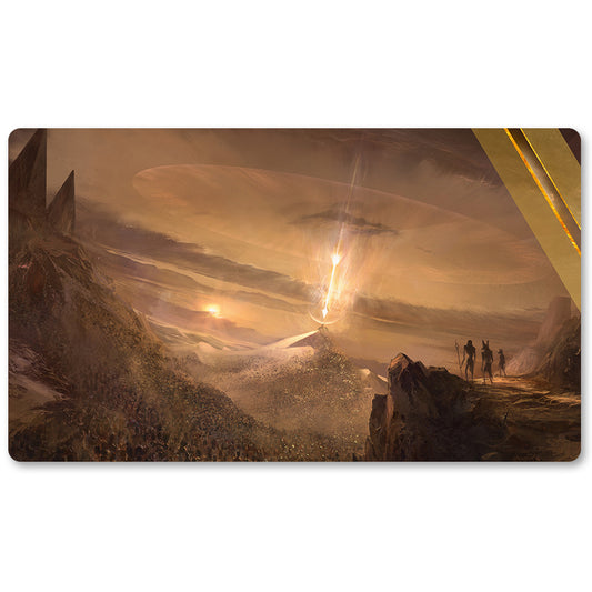 Board Game Peripheral- Wrath of God -MTG Playmat Size 23.6X13.7in Play mats Compatible for TCG RPG CCG Trading Card Game