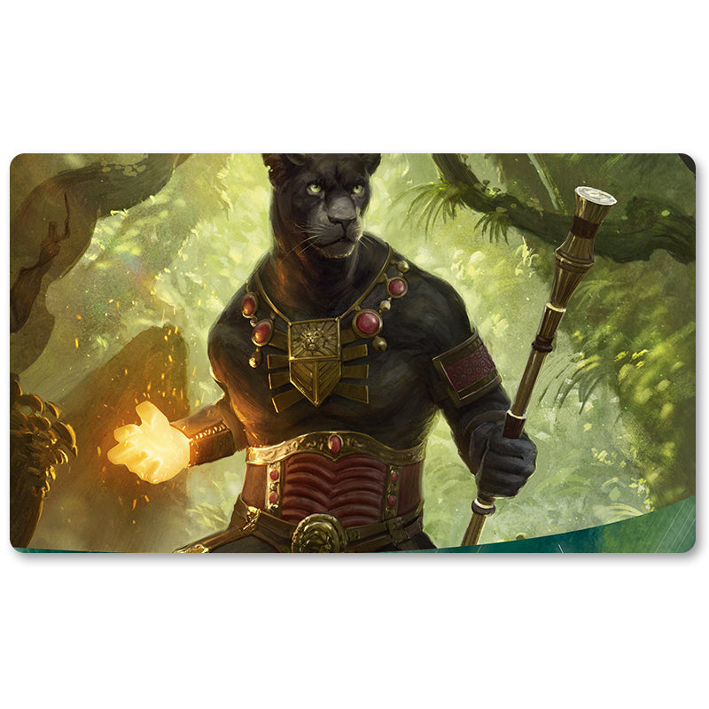 Magic The Gathering Peripheral- Lord Windgrace  -MTG Playmat Size 23.6X13.7in Play mats Compatible for TCG RPG CCG Trading Card Game