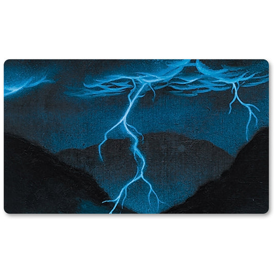 Magic The Gathering Peripheral- Lightning  -MTG Playmat Size 23.6X13.7in Play mats Compatible for TCG RPG CCG Trading Card Game