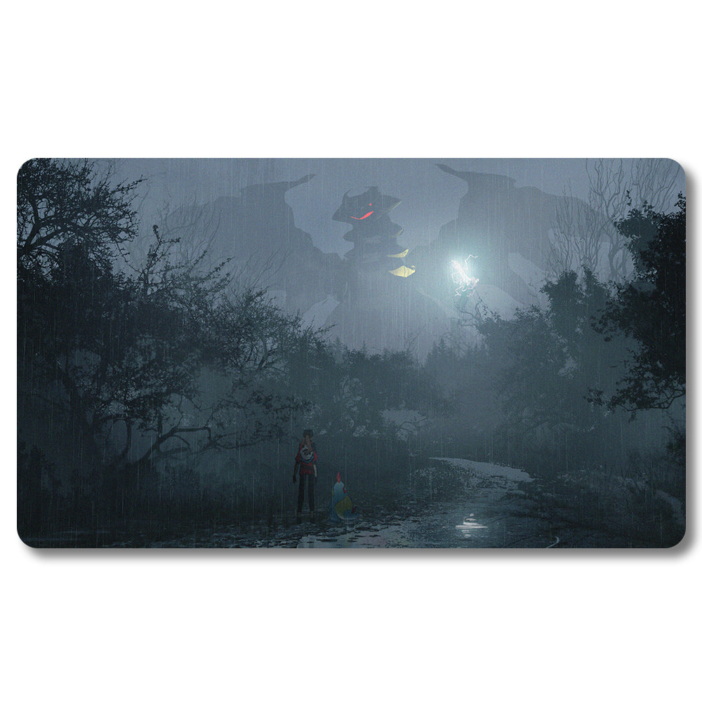 Board Game Peripheral - 1041835- Pokemon Playmat Size 23.6X13.7in Play mats Compatible for TCG MTG RPG CCG Trading Card Game