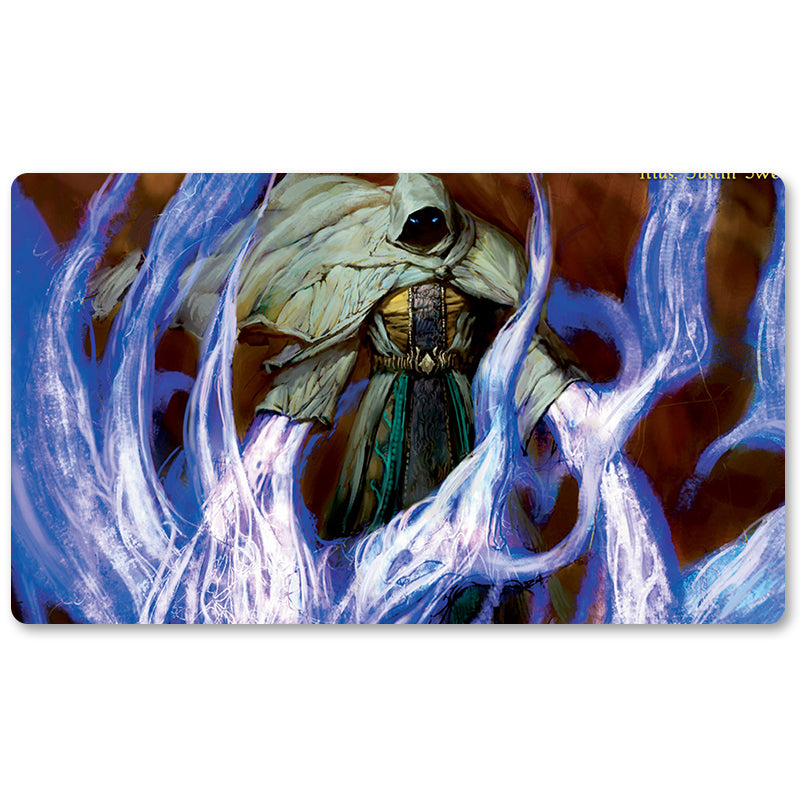 Magic The Gathering Peripheral- Arcanis The Omnipotent -MTG Playmat Size 23.6X13.7in Play mats Compatible for TCG RPG CCG Trading Card Game