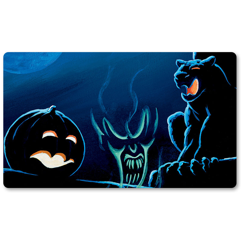 Board Game Peripheral- All-Hallow'S-Eve -MTG Playmat Size 23.6X13.7in Play mats Compatible for TCG RPG CCG Trading Card Game