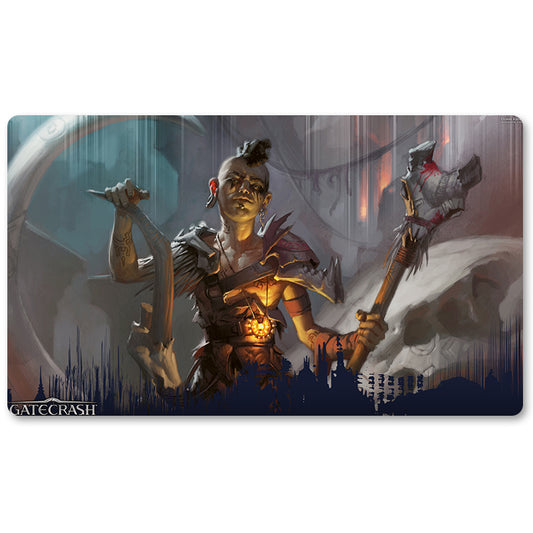 Board Game Peripheral- Domri-Rade -MTG Playmat Size 23.6X13.7in Play mats Compatible for TCG RPG CCG Trading Card Game