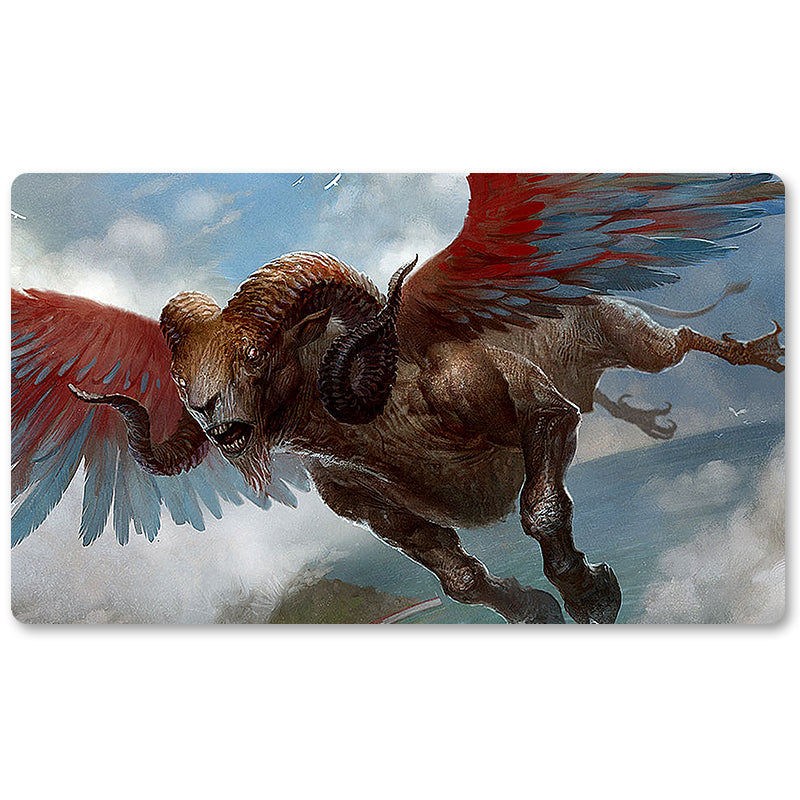 Magic The Gathering Peripheral- Spellheart Chimera -MTG Playmat Size 23.6X13.7in Play mats Compatible for TCG RPG CCG Trading Card Game