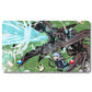 YUGIOH Peripheral - 9mjgek- Yugioh Playmat Size 23.6X13.7in Play mats Compatible for TCG OCG CCG Trading Card Game