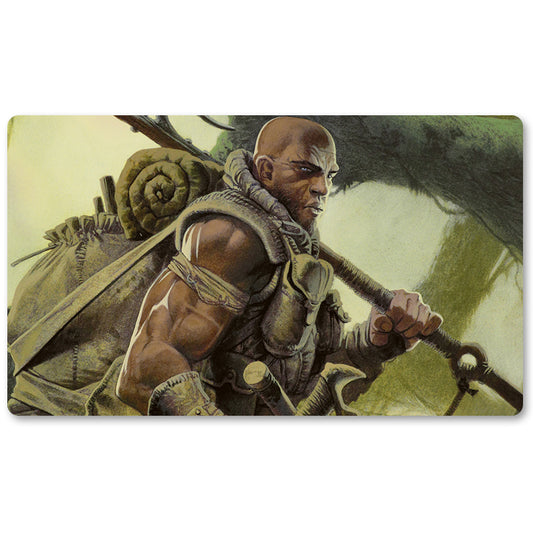 Magic The Gathering Peripheral- Oran Rief Survivalist  -MTG Playmat Size 23.6X13.7in Play mats Compatible for TCG RPG CCG Trading Card Game