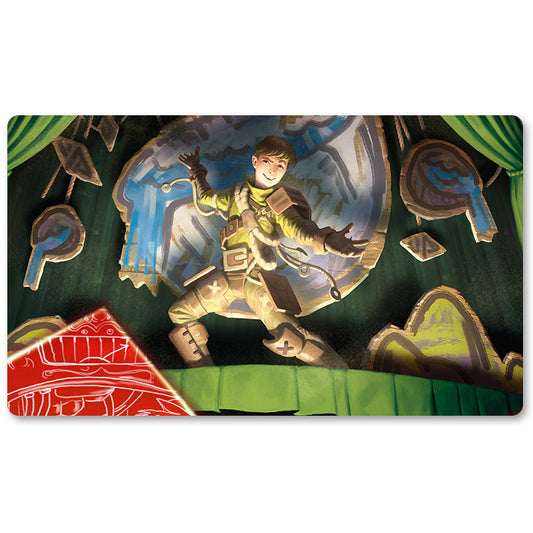 Magic The Gathering Peripheral- Amateur Auteur -MTG Playmat Size 23.6X13.7in Play mats Compatible for TCG RPG CCG Trading Card Game