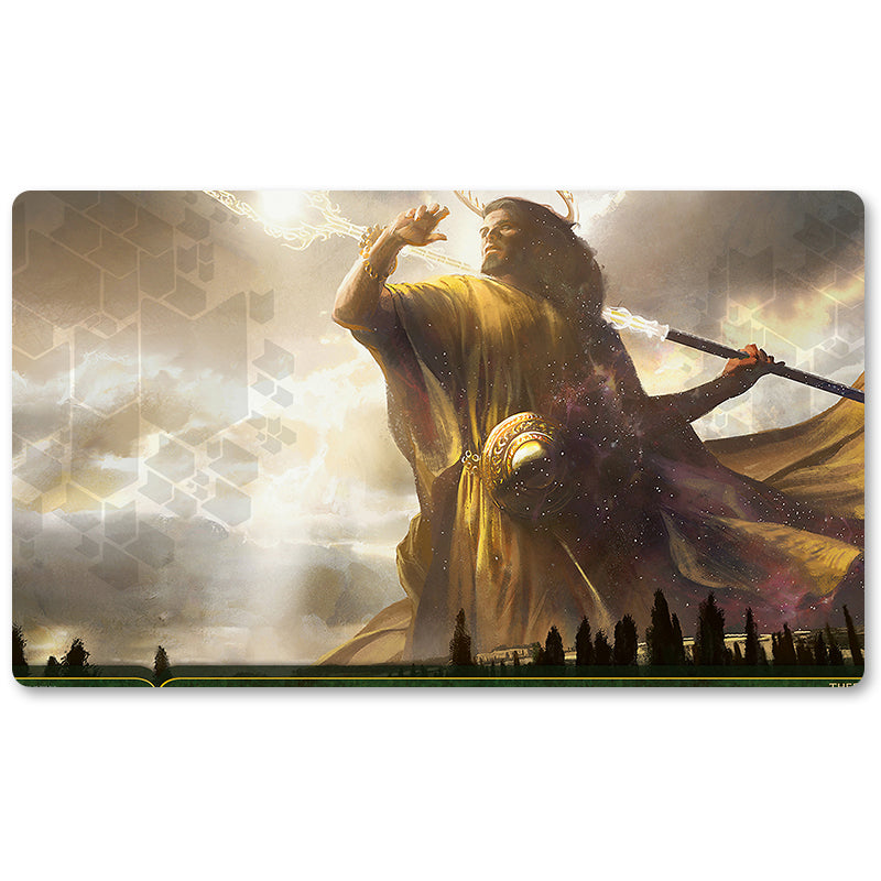 Board Game Peripheral- Heliod God of the Sun  -MTG Playmat Size 23.6X13.7in Play mats Compatible for TCG RPG CCG Trading Card Game