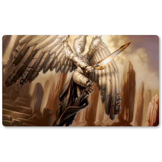 Magic The Gathering Peripheral- Akroma's Memorial -MTG Playmat Size 23.6X13.7in Play mats Compatible for TCG RPG CCG Trading Card Game