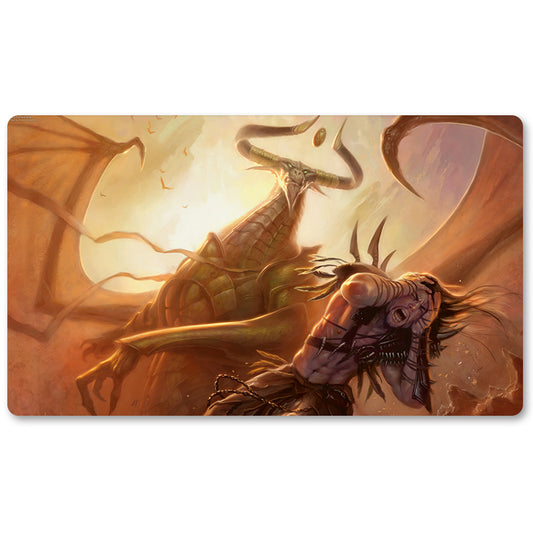 Board Game Peripheral- Cruel Ultimatum -MTG Playmat Size 23.6X13.7in Play mats Compatible for TCG RPG CCG Trading Card Game