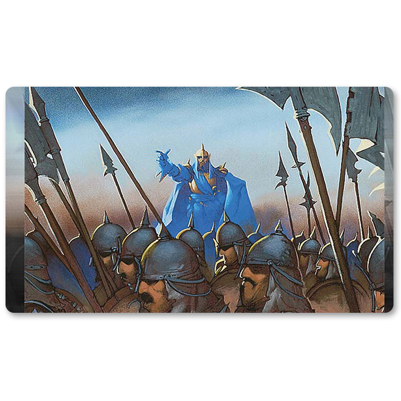 Magic The Gathering Peripheral- ALEATORY -MTG Playmat Size 23.6X13.7in Play mats Compatible for TCG RPG CCG Trading Card Game