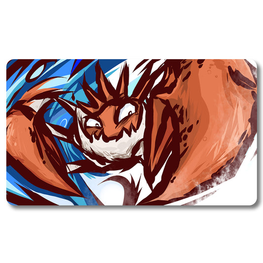 PTCG Peripheral - 660036- Pokemon Playmat Size 23.6X13.7in Play mats Compatible for TCG MTG RPG CCG Trading Card Game