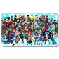Board Game Peripheral - 187953- Yugioh Playmat Size 23.6X13.7in Play mats Compatible for TCG OCG CCG Trading Card Game