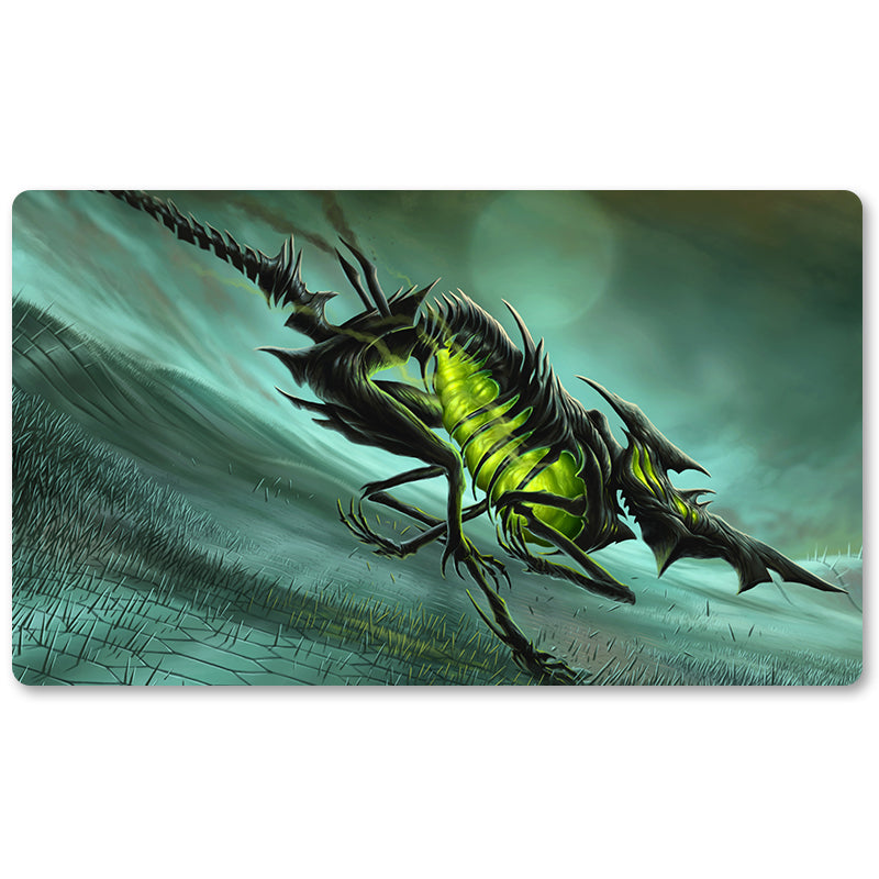 Magic The Gathering Peripheral- Caustic-Hound -MTG Playmat Size 23.6X13.7in Play mats Compatible for TCG RPG CCG Trading Card Game