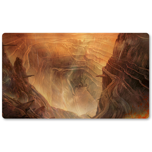 Board Game Peripheral- Strip Mine -MTG Playmat Size 23.6X13.7in Play mats Compatible for TCG RPG CCG Trading Card Game