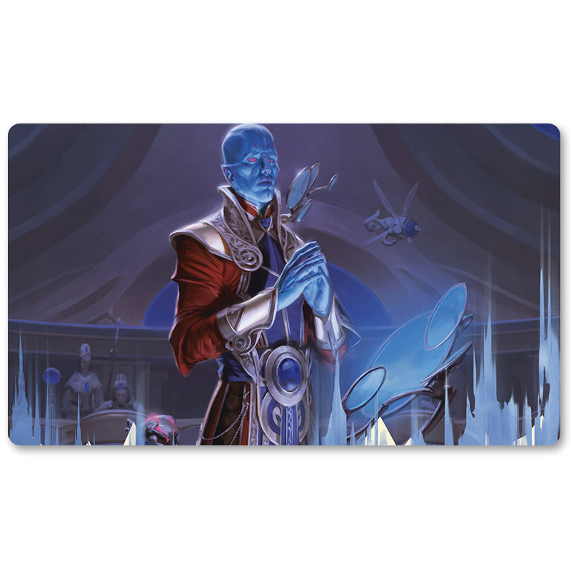 Board Game Peripheral- Dovin, Grand Arbiter -MTG Playmat Size 23.6X13.7in Play mats Compatible for TCG RPG CCG Trading Card Game