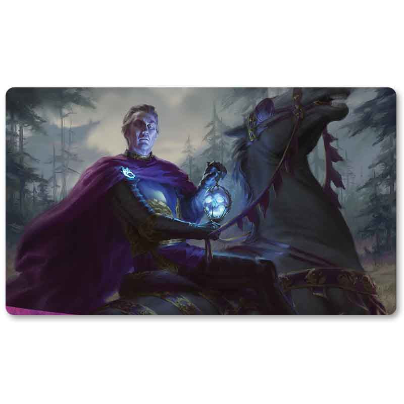 Board Game Peripheral- SYR KONRAD, THE GRIM -MTG Playmat Size 23.6X13.7in Play mats Compatible for TCG RPG CCG Trading Card Game