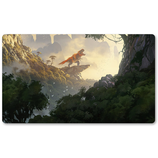 Magic The Gathering Peripheral- Rootbound Crag-MTG Playmat Size 23.6X13.7in Play mats Compatible for TCG RPG CCG Trading Card Game