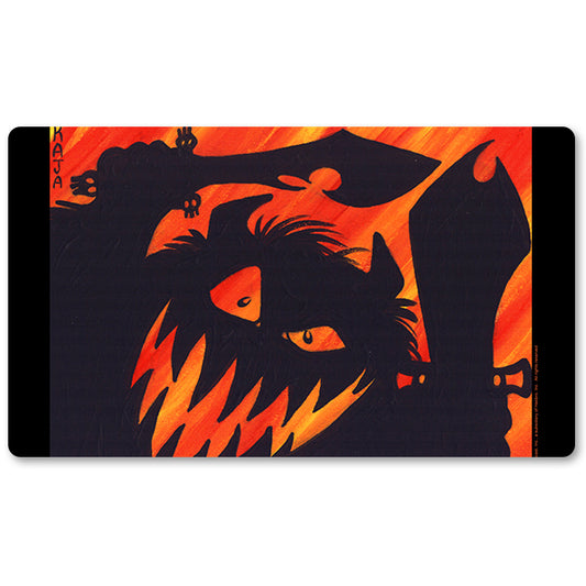 Magic The Gathering Peripheral- Silhouette -MTG Playmat Size 23.6X13.7in Play mats Compatible for TCG RPG CCG Trading Card Game