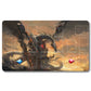 YUGIOH Blue-Eyes White Dragon Playmat - Yugioh Size 23.6X13.7in Play mats Compatible for TCG OCG CCG Trading Card Game