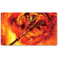 Brettspiel-Peripheriegerät – Pyromancer's Swath – MTG-Spielmattengröße 23,6 x 13,7 Zoll. Spielmatten, kompatibel mit TCG RPG CCG Trading Card Game