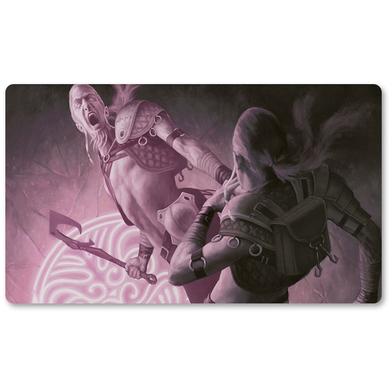 Board Game Peripheral- Nemesis Trap  -MTG Playmat Size 23.6X13.7in Play mats Compatible for TCG RPG CCG Trading Card Game